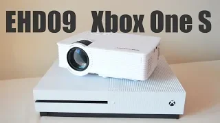 Проектор за 80$ для игр Xbox One S EHD09 GP9