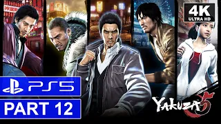 YAKUZA 5 REMASTERED | Part 12 | PS5 Story Walkthrough | [4K, HDR, 60FPS]