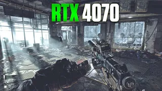 GeForce RTX 4070 - Metro Exodus Enhanced Edition | 1440p - DLSS - Ray Tracing