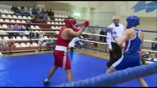 Бокс. И.Криванков (Тобольск) vs Н.Щукарев (Муравленко). вк 64 кг.