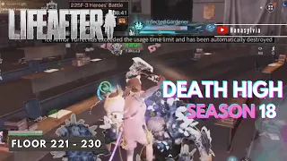 🗡 Death High Floor 221 - 230 || Lifeafter Death High Season 18