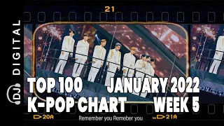 Top 100 K-Pop Songs Chart - January 2022 Week 5 - Digi's Picks