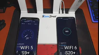 Huawei AX3 Wifi 6 Plus - Speed Test - Wifi 5 vs Wifi 6 💻🌐