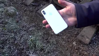 Что если переедет поезд iphone x