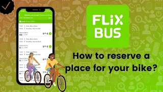 How to reserve a place for your bike on Flixbus?