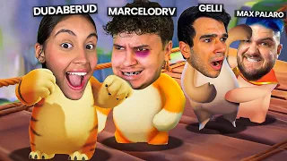 PANCADARIA dos ANIMAIS DA ZOEIRA!! (Duda, Marcelo, Max e Gelli no Party Animals)
