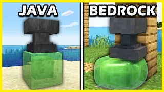 Minecraft Java vs Bedrock 100 FARK