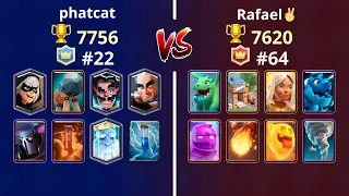 Clash Royale Top 200 - phatcat vs Rafael✌️