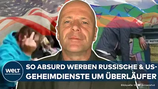 PUTINS KRIEG: Mit diesen abstrusen Videos werben Russen und Amerikaner um Informanten