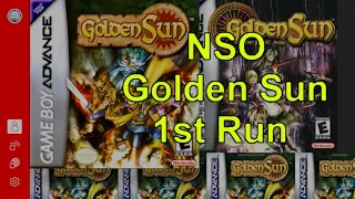 Golden Sun Any% No S&Q done on Nintendo Switch Online