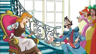 [Speedpaint] Happy Color By Number (Disney Blend Pics) Walt Disney Cinderella (1950)