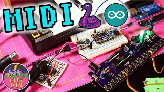 MIDI Over UART with Arduino and CircuitPython