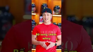 TẬP GYM KHÔNG UỐNG WHEY THÌ CÓ TO VÀ NÉT CƠ ĐƯỢC KHÔNG p1