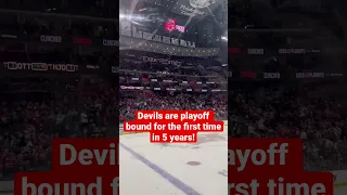 THE NJ DEVILS ARE PLAYOFF BOUND