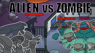 Alien VS Zombie | Among Us Animation