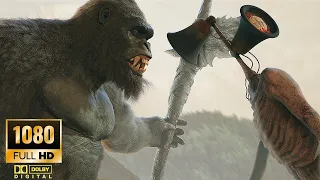 King Kong Vs Siren Head Fight Scene | Short Film