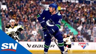 Elias Pettersson Sees Openings That Nobody Else Can | EA What Makes Them Great