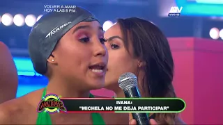 Que discusión Samahara, Ivana, Michela, Dorita y Maylin en COMBATE PERU