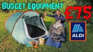 Camping on a budget | What  equipment can I buy for £75 ??.