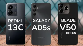 Redmi 13C vs Samsung Galaxy A05s vs ZTE Blade V50 Design | Full Comparison ⚡ Which one is Best?