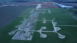 Former RAF Woolfox Lodge By Drone