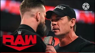 John Cena to Austin Theory i'll  face you at WrestleMania but your not ready "RAW"