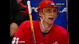 Sergei Fedorov scores two goals vs Canadiens (11 feb 2002)