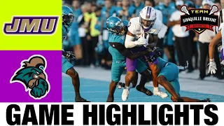 James Madison vs Coastal Carolinal Highlights | 2023 FBS Week 13 | College Football Highlights