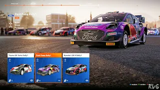 WRC Generations – The FIA WRC Official Game - All Cars | List (PC UHD) [4K60FPS]