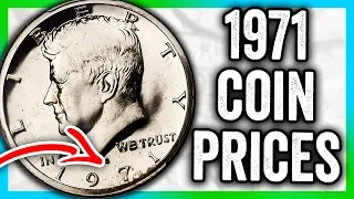 1971 HALF DOLLAR COIN VALUES - KENNEDY COINS TO LOOK FOR THAT ARE RARE!!