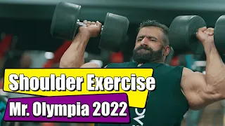 Hadi Choopan | Shoulder Exercises for Mr. Olympia 2022