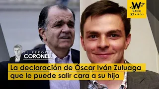 La declaración de Óscar Iván Zuluaga que le puede salir cara a su hijo