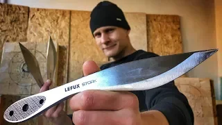 Knives For Any Technique? (Lefux-Stork) Throwing Test