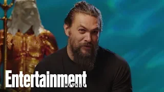 How Jason Momoa’s Kids Ended Up In ‘Aquaman’ | Entertainment Weekly