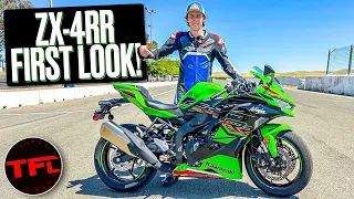 2024 Kawasaki Ninja ZX-4RR First Look! Is This The Best New Small Displacement Sport Bike?