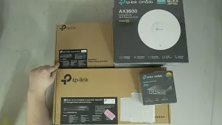 Unboxing and tearing apart a complete TP-link Omada Network