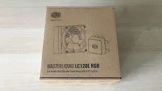 Coolermaster Masterliquid LC120E RGB *Unboxed* | The Cheapest CPU Liquid Cooler on Amazon!