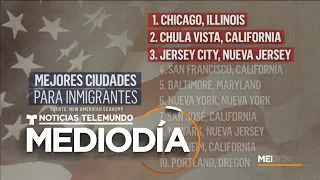 ¿Cuáles son las mejores ciudades en EE. UU. para vivir siendo inmigrante? | Noticias Telemundo