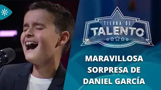 Tierra de talento | Maravillosa sorpresa de Daniel García con su versión del tema "Que hablen de mí"