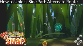 New Pokemon Snap - How to unlock the Alternate Route in the Side Path