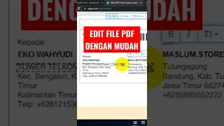 Cara Edit File PDF tanpa Aplikasi