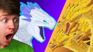 KING GHIDORAH vs SHIMO the REMATCH!? (Reaction)