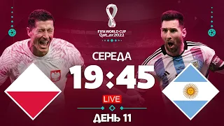 Польща - Аргентина. Чемпіонат Світу, 3 тур / Катар 2022 STUDIO / Футбол 2.0