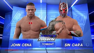 WFW SmackDown: John Cena vs Sin Cara [Semi-Final o