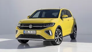 New 2023 Volkswagen T-CROSS facelift is here! First Look (Interior, Exterior)