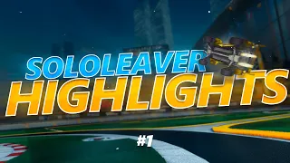 Лучшие Моменты от Sololeaver #1 | Рокет Лига Хайлайты | Rocket League