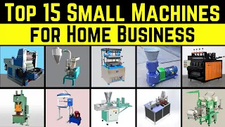 Top 15 Small Machines for Home Business  - That Can Make You Money