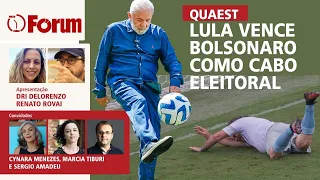 Lula X Bolsonaro: quem é melhor cabo eleitoral nas eleições? Tarcísio perde para Lula, na Quaest