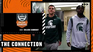 The connection between Michigan State’s Payton Thorne & Jayden Reid | College GameDay