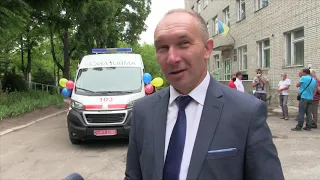 Новий сучасний автомобіль швидкої медичної допомоги придбали в Тростянецьку міську лікарню